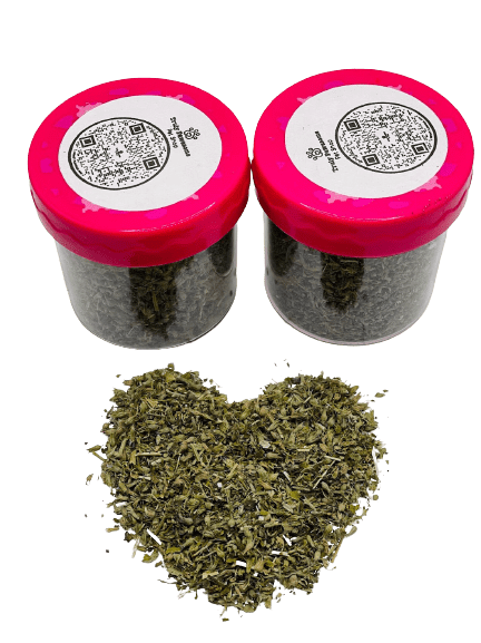 4 oz Jar - 100% Natural Organic Homemade Catnip Refills 