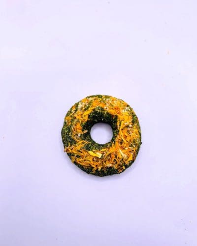 5 Pack Timothy Hay Floral Donuts Timothy Hay Grass Treat For Rabbit, Hamsters, Guinea Pigs, Chinchillas & Small Rodents