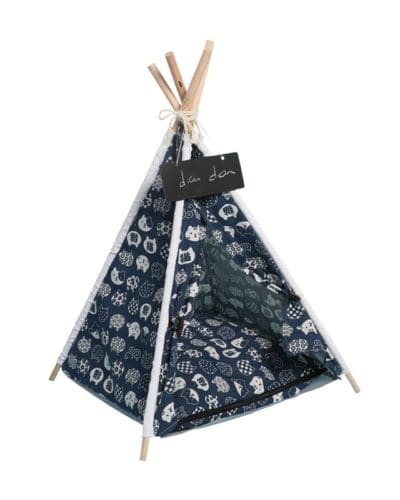 Cushion Teepee, Tent and Bed for Pet for Dogs, Cats, Rabbits, Guinea Pigs, Hedgehog, and Ferrets